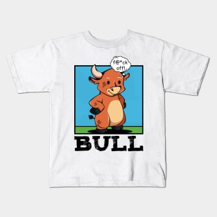 Cattle Bull Kids T-Shirt